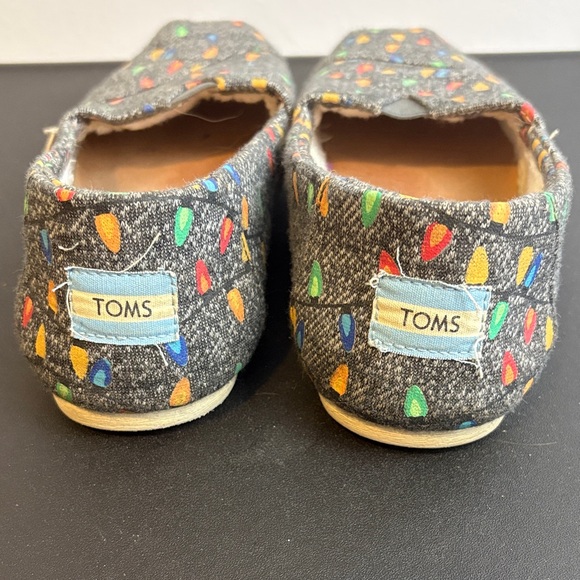 TOMS Warm Colorful Patterned Slippers - Picture 4 of 4